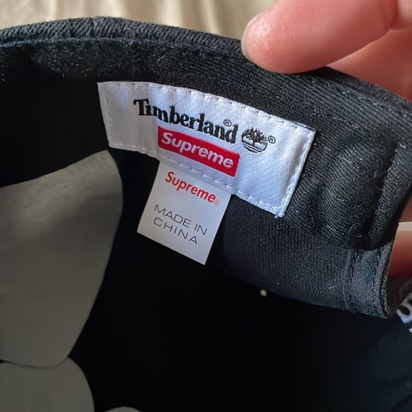 Supreme x Timberland Collab 6 Panel Cap - Picture 4 of 5